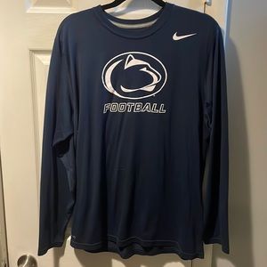 Nike dry fit Pennstate long sleeve t shirt